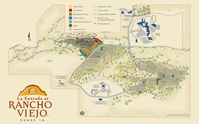 Map of Rancho Viejo